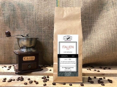 Cafés Factorerie - Café Blend Italien GRAIN - 250g