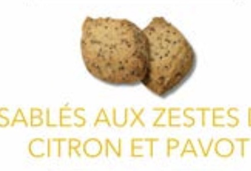 L'OLIVERAIE DU COUDON - [Précommande] Sablés Citron & Pavot – 150 g