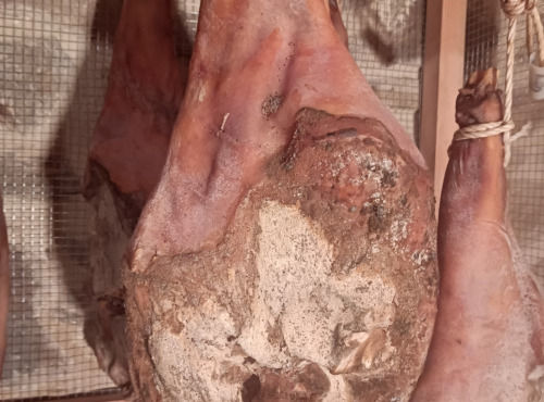 Domaine du Catié - Jambon entier de cochon Magalica affiné 24 mois sans nitrite