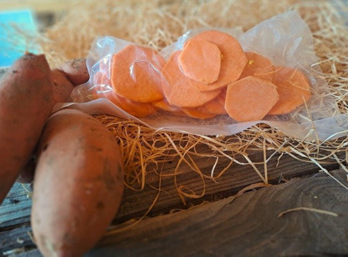 Les Jardins de Gérard - Patate douce sous-vide (rondelle) - 250 g