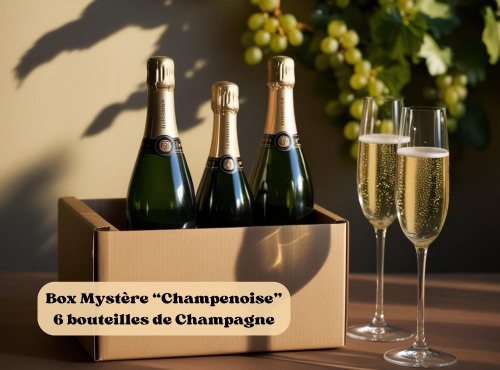 La Fermière - Box Mystère « Champenoise » 6 bouteilles de champagne (-15%)