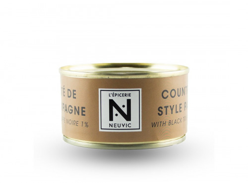 Caviar de l'Isle - Paté de campagne à la truffe noire 130g