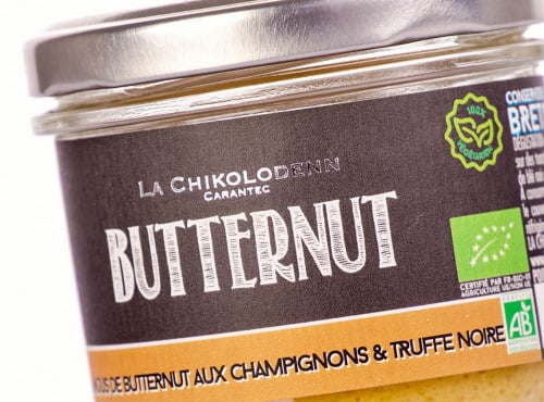 La Chikolodenn - Tartinable Bio de courge butternut aux champignons et truffe noire