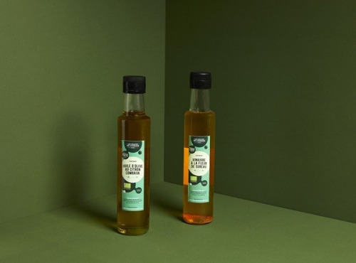 Les Délices de l’Ogresse - Duo Huile d'olive et Vinaigre Bio 50cl