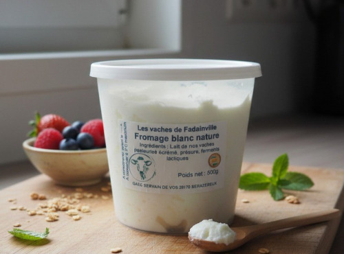 La Ferme Durbois - Fromage blanc à la vanille bio 500g