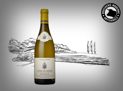 Boucherie Moderne - Vin blanc Perrin Réserve - Jéroboam
