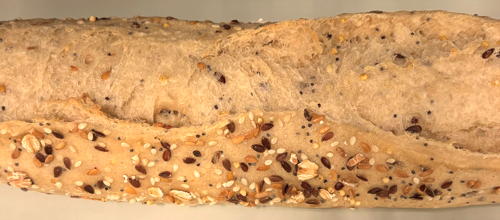 Maison Boulanger - Demi baguette céréales pré-cuite surgelée par 50