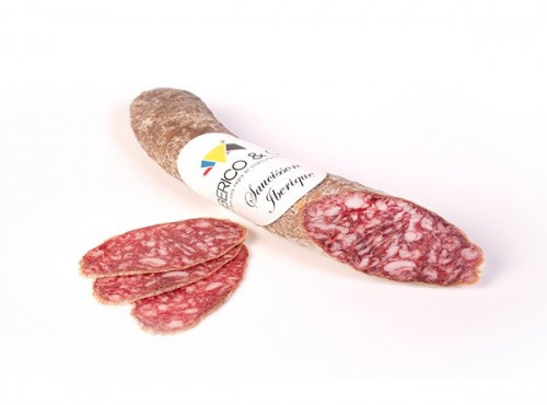 IBERICO & CO - Saucisson Iberique - Pièce entière - 1,2kg