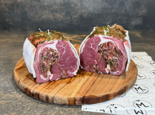 Maison Lascours - Rôti d'Agneau farci à l'ail des ours - 1200 g