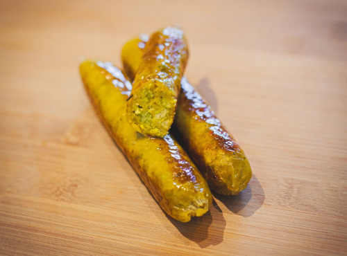 Les Saisissantes - Saucisses de pois cassés au curry jaune 55g x10