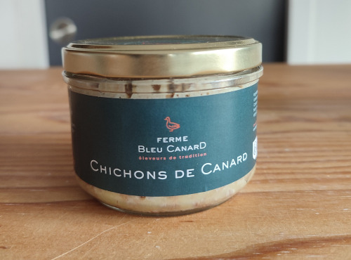 Ferme Bleu Canard - Chichons de canard 180g