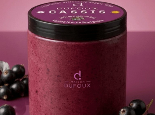 Maison Dufoux - Glace artisanale au cassis de bourgogne