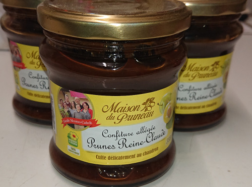 Maison du Pruneau - Cueillette du Gascon - Lot De Confiture De Prune Reine Claude