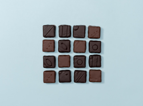 Basile et Téa - Assortiment De Chocolat  30g4 chocolats