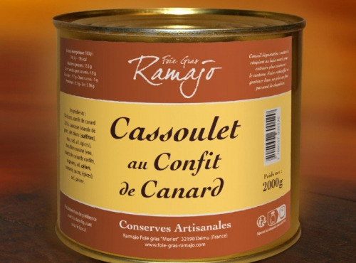 Maison Ramajo - Cassoulet au confit de canard 2000g
