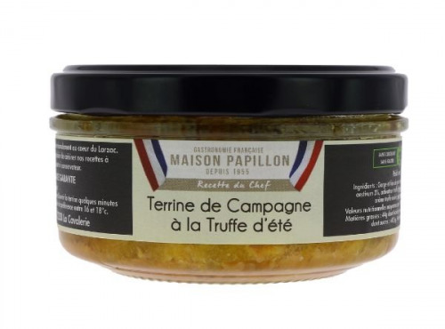 Maison PAPILLON - Artisan depuis 1955 - Terrine de Campagne à la Truffe d'été 130g