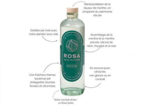 Maison Mounicq - Liqueur de Menthe Bordelaise ROSA