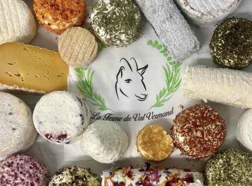 La Ferme du Val Vermand - Fromage de chèvre frais aromatisés x4
