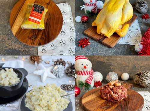 Maison Lascours - Menu Festif Chapon farci Foie Gras - 8 Personnes