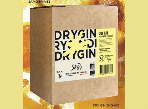 Sapio Spirits - BIB 5L - Dry gin
français bio