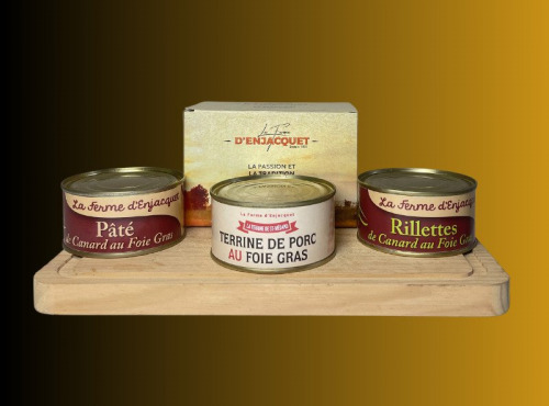 La ferme d'Enjacquet - Coffret Apéro Sélection - Le goût authentique du Sud-Ouest x 10