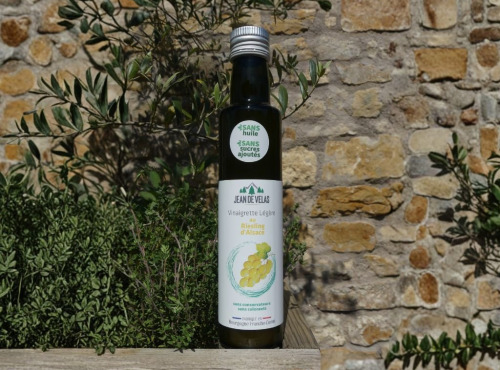 Jean de Velas - Vinaigrette Légère au Riesling d'Alsace, sans huile et sans sucres ajoutés