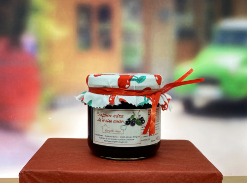 Les Perles Rouges - Confiture Extra De Cerise Noire
