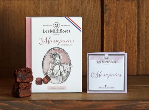 Les Mirliflores - Massepains au chocolat 200g