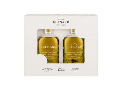 Huilerie Maison Guénard - COFFRET HUILE D'OLIVE  FRANCE - 2x24 CL AGLANDAU/TANCHE