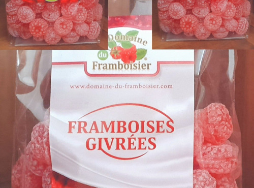 Le Domaine du Framboisier - Lot de 3 Framboises Givrées en sachet 200g (3x200g)