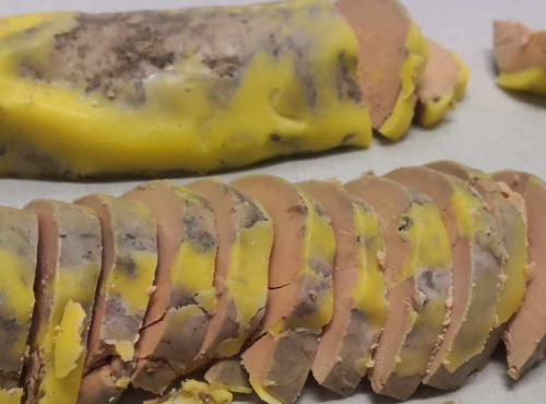 Le Confit d'Ascain - Foie gras de canard entier mi-cuit au torchon 180g (sous vide)