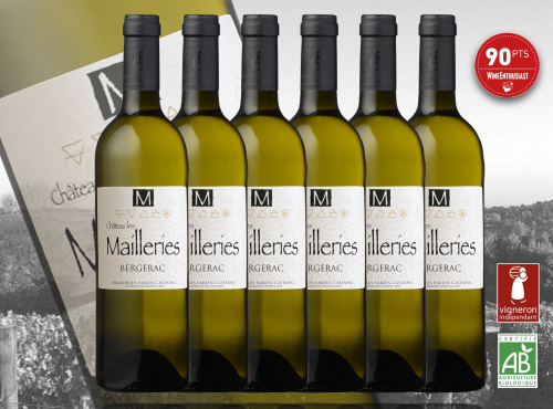 Vignobles Fabien Castaing - M Blanc sec Château Les Mailleries 2022,  6x75cl