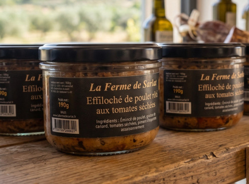 La Ferme de Sarlat - Rillette de poulet rôti 190g