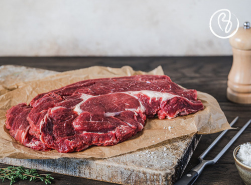 Maison BAYLE - Champions du Monde de boucherie 2016 - Grillade de Bœuf Limousin Label Rouge - 1,2kg (4 tranches)