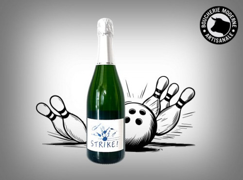 Boucherie Moderne - Vin blanc Pétillant Strike - 75cl