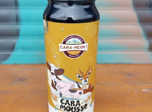La Ferme des Cara-Meuh - Bière blonde Cara-Mousse BIO 50 cl