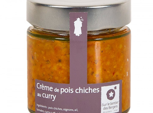 Le sentier des Bergers - Crème de pois chiches au curry