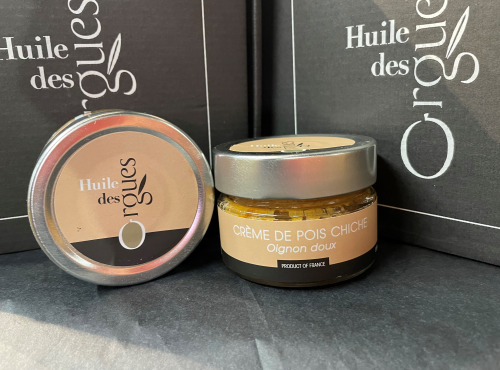 Huile des Orgues - Crème de pois chiche à l’oignon doux