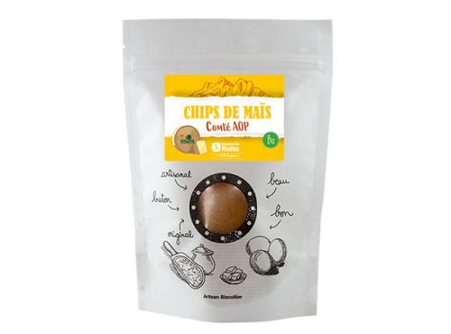 Biscuiterie des Vénètes - Chips de Maïs au Comté AOP