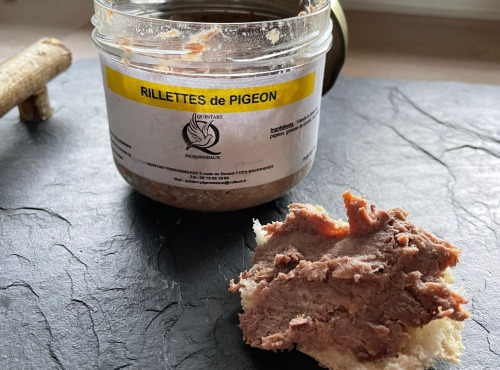 Quintart Pigeonneaux - Rillettes de Pigeon