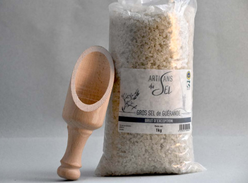 Artisans du Sel - Gros Sel De Guérande 1kg Et Sa Pelle Xxsel