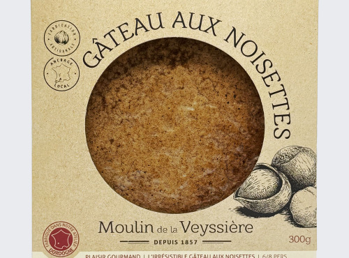 Moulin de la Veyssière - Gâteau aux noisettes - 300g