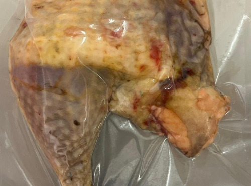 Ferme du Vidalies - Cuisse/entrecuisse de chapon de pintade de noël