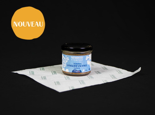 Nemrod - Rillettes de sanglier nature - 100g