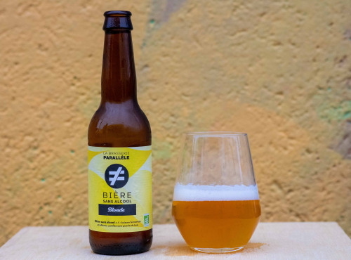 La Brasserie Parallèle - Brasserie sans alcool - Bière Blonde sans alcool 6x33cl