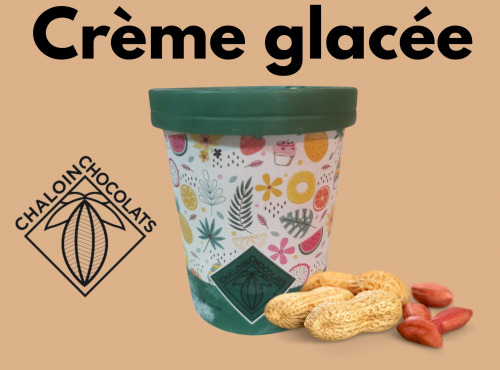 Chaloin Chocolats - Crème glacée Cacahuète