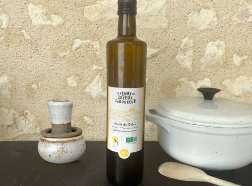 La Ferme du Joyeux Laboureur - Huile de colza spéciale assaisonnement 75cl