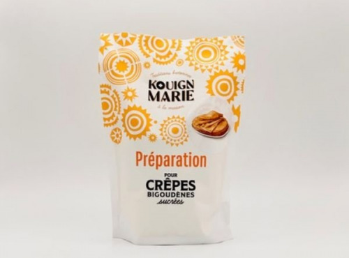 Kouign Marie - Sachet de préparation de crêpes bigoudènes sucrées - 2 x 12 crêpes