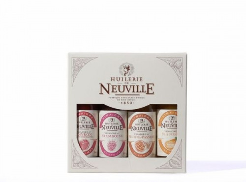 Huilerie de Neuville - Lot de 6 Coffrets n°1 Miniatures Vinaigres