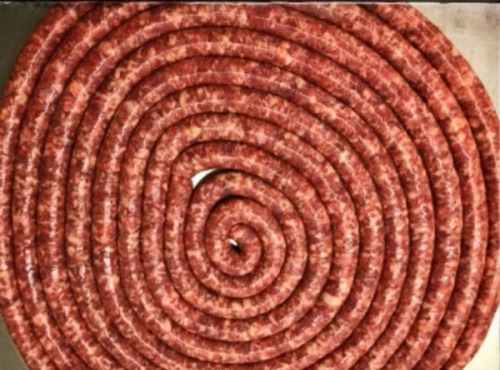 Ferme des Fabres, Vos Manges Gardiens - Saucisse 100% Porc noir nature 1kg